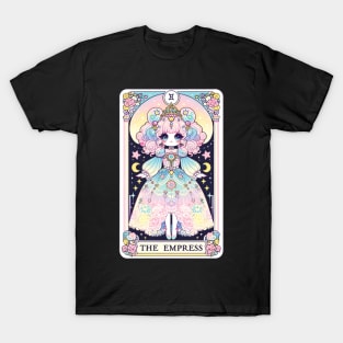 The Empress Tarot Card Kawaii Cute Pastel Goth Anime T-Shirt